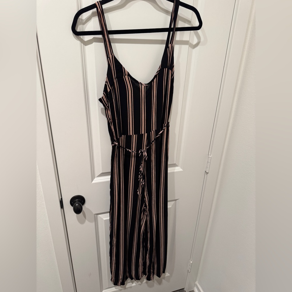 CARLY JEAN LOS ANGELES CJLA STRIPED JUMPSUIT